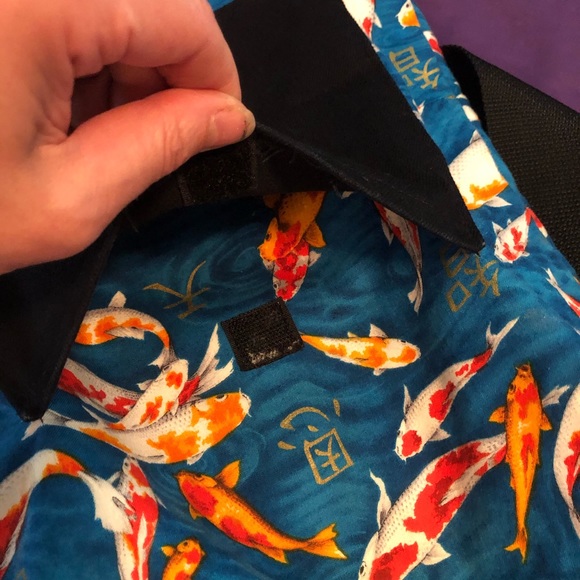 Custom Koi crossbody tote - Picture 6 of 8